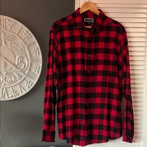 Club Room Men's buffalo Plaid Shirt